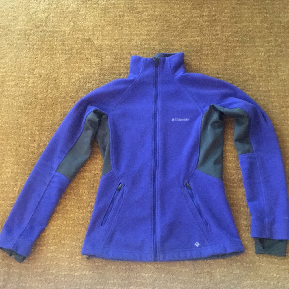 Columbia purple fleece